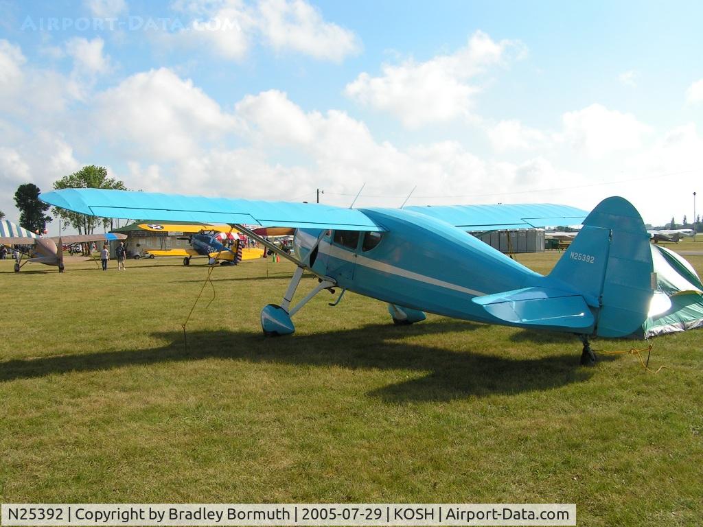 N25392, 1940 Fairchild 24R-40 C/N R40-409, Always like to see a Fairchild 24 up at Oshkosh.