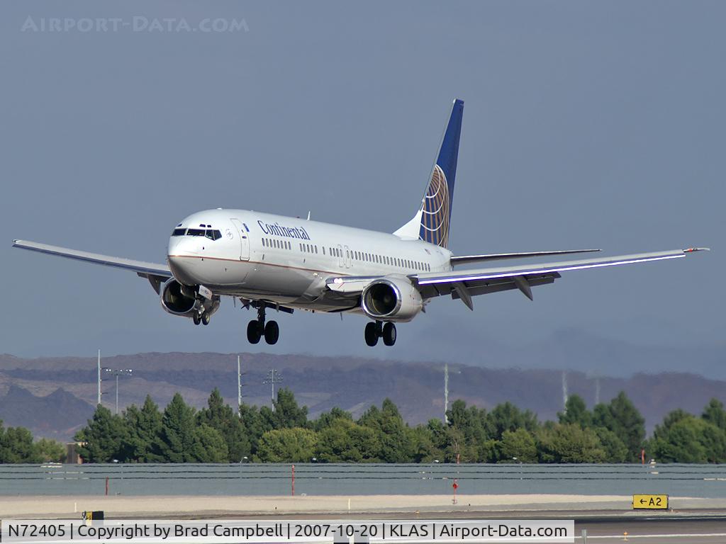 N72405, 2001 Boeing 737-924 C/N 30122, Continental Airlines / 2001 Boeing 737-924