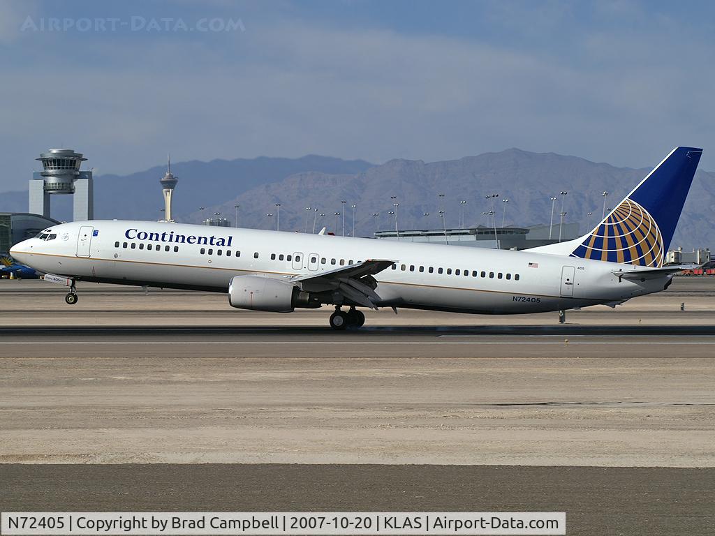 N72405, 2001 Boeing 737-924 C/N 30122, Continental Airlines / 2001 Boeing 737-924