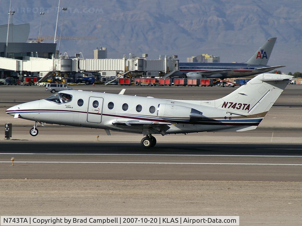 N743TA, 2000 Raytheon Aircraft Company 400A C/N RK-271, Co-Owned / 2000 Raytheon Aircraft Company 400A