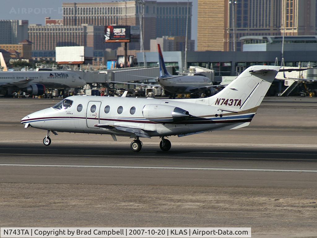 N743TA, 2000 Raytheon Aircraft Company 400A C/N RK-271, Co-Owned / 2000 Raytheon Aircraft Company 400A
