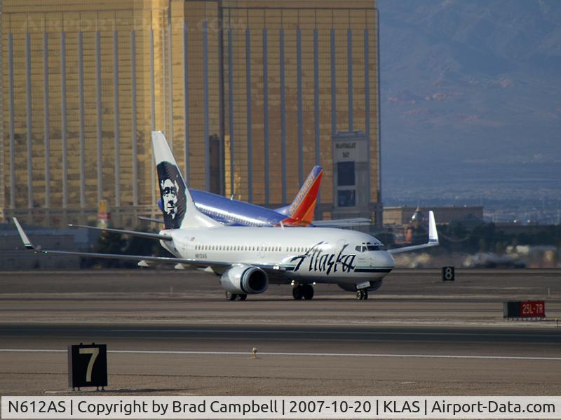 N612AS, 1999 Boeing 737-790 C/N 30162, Alaska Airlines / 1999 Boeing 737-790