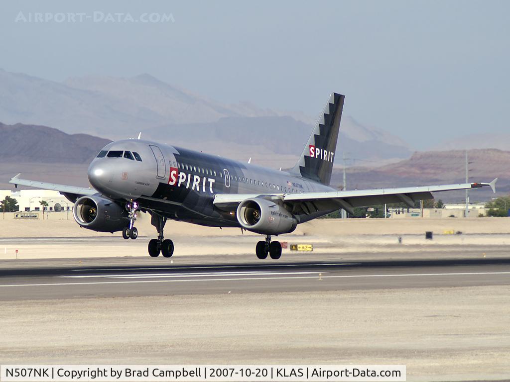 N507NK, 2005 Airbus A319-132 C/N 2560, Spirit Airlines / 2005 Airbus A319-132