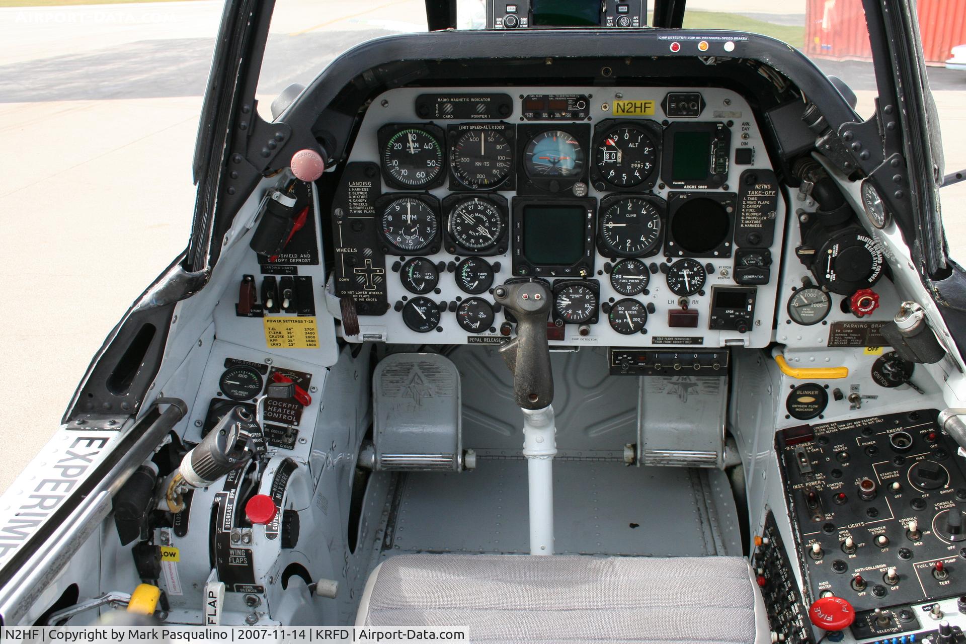 N2HF, 1954 North American T-28B Trojan C/N 200-207, North American T-28B