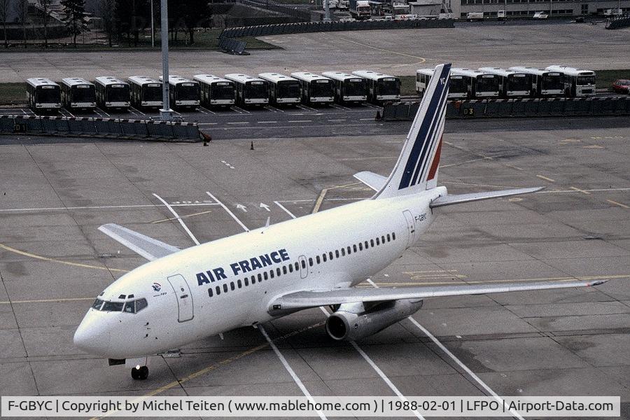 F-GBYC, 1982 Boeing 737-228 C/N 23002, Air France
