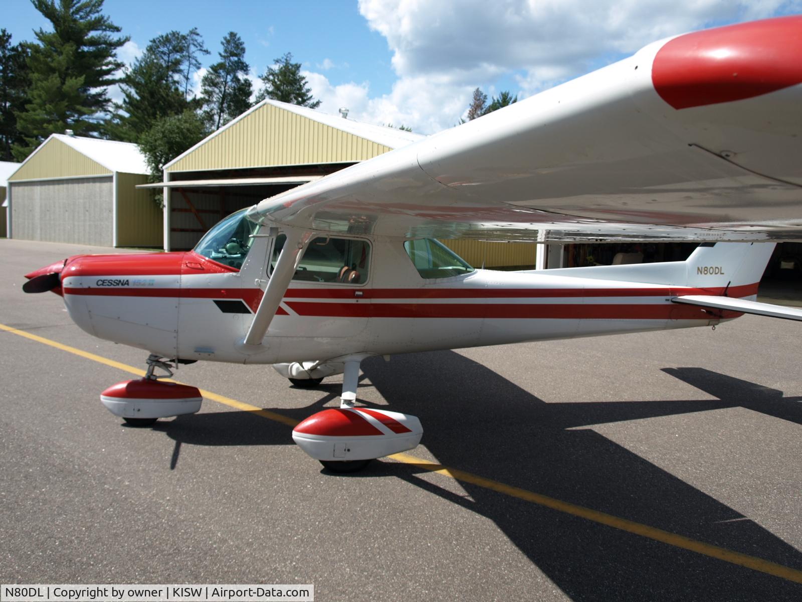 N80DL, 1979 Cessna 152 C/N 15283230, n80dl at KISW
