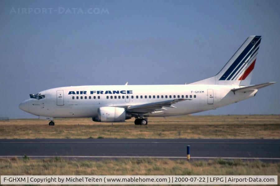 F-GHXM, 1990 Boeing 737-53A C/N 24788, Air France