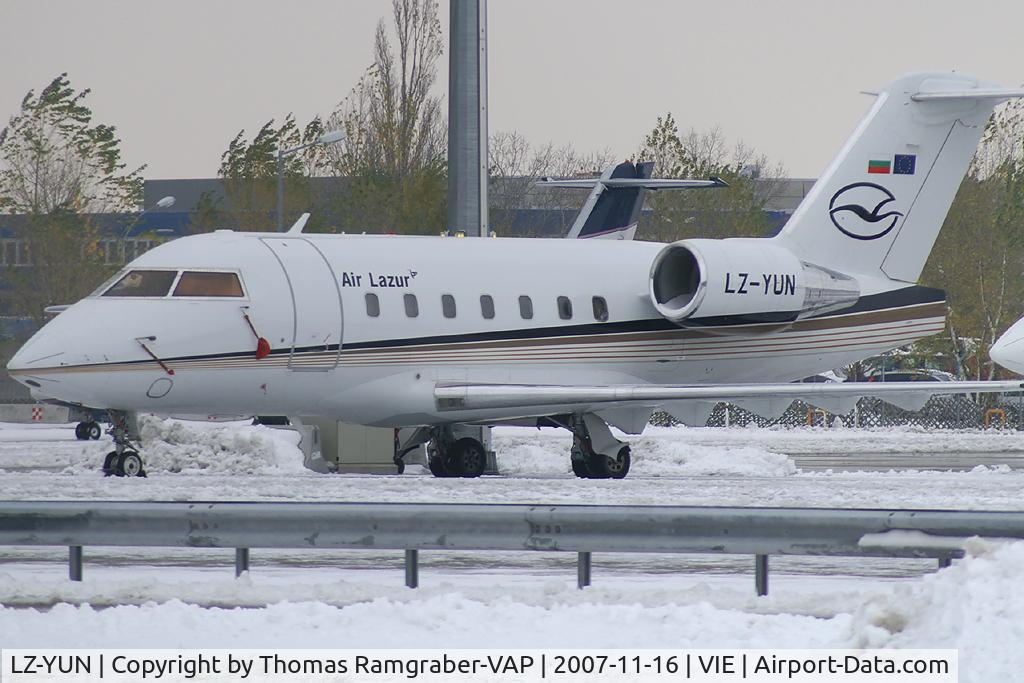LZ-YUN, 2005 Bombardier Challenger 604 (CL-600-2B16) C/N 5508, Air Lazur Bombardier CL600 Challenger