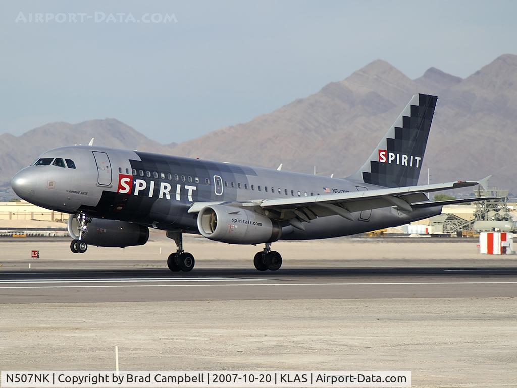 N507NK, 2005 Airbus A319-132 C/N 2560, Spirit Airlines / 2005 Airbus A319-132