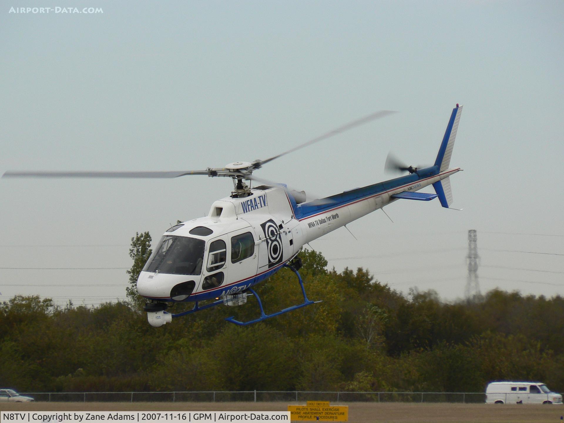 N8TV, 1993 Eurocopter AS-350BA Ecureuil C/N 2711, WFAA TV News and Traffic helicopter