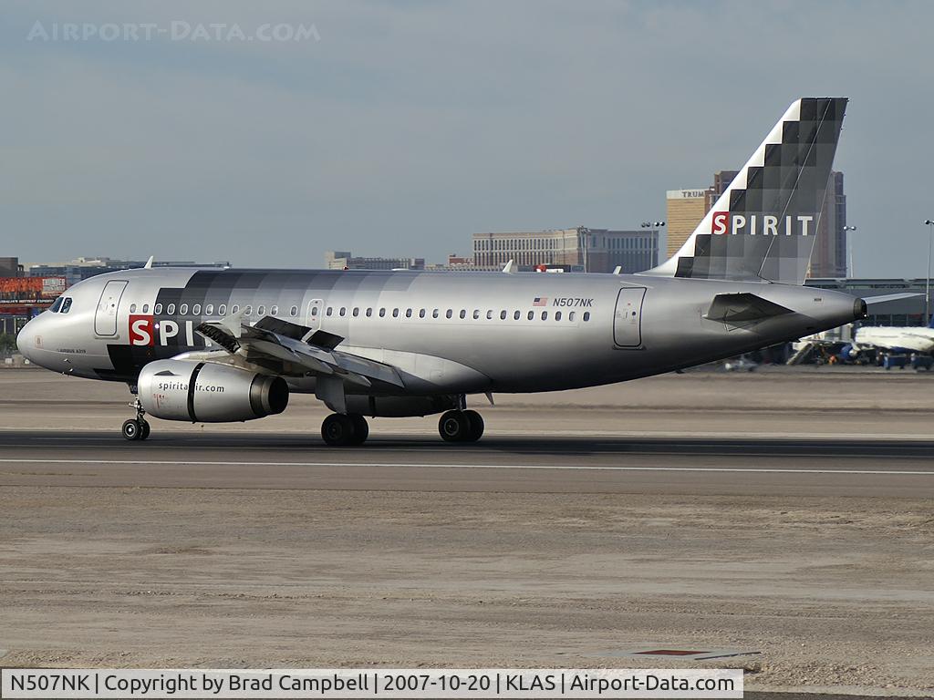N507NK, 2005 Airbus A319-132 C/N 2560, Spirit Airlines / 2005 Airbus A319-132
