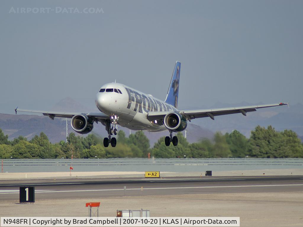 N948FR, 2006 Airbus A319-112 C/N 2836, Frontier Airlines - 'Pelican' / 2006 Airbus A319-111