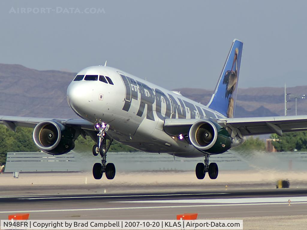 N948FR, 2006 Airbus A319-112 C/N 2836, Frontier Airlines - 'Pelican' / 2006 Airbus A319-111