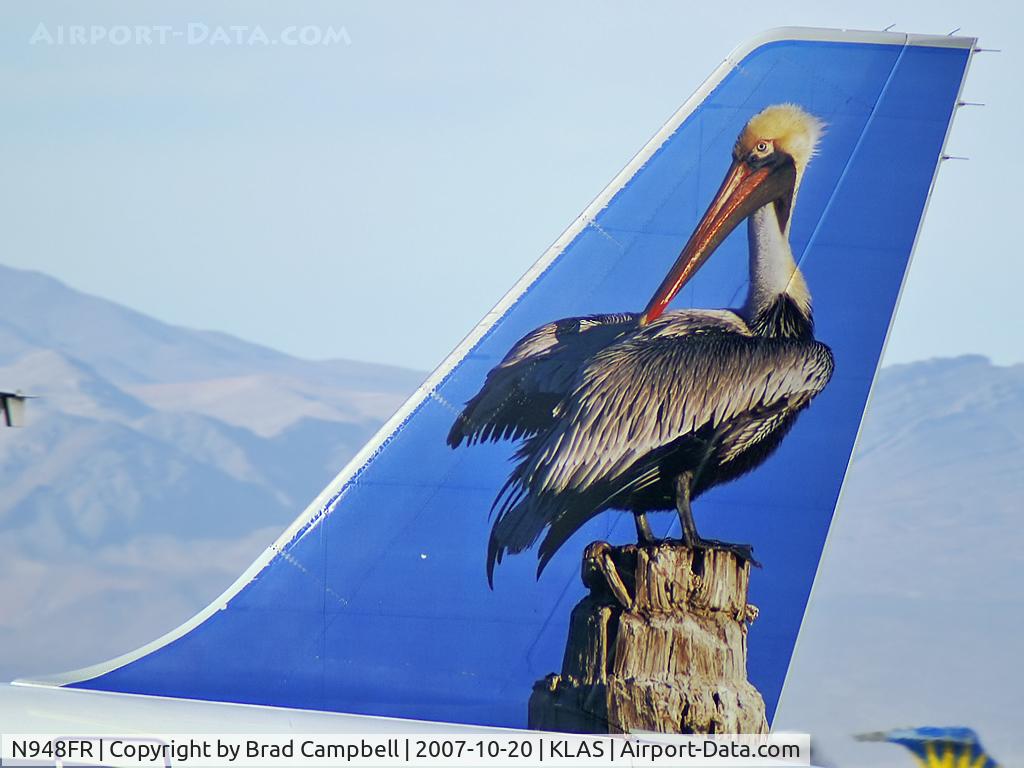 N948FR, 2006 Airbus A319-112 C/N 2836, Frontier Airlines - 'Pelican' / 2006 Airbus A319-111