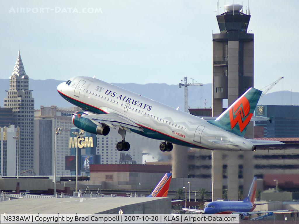 N838AW, 2005 Airbus A319-132 C/N 2615, US Airways / 2005 Airbus A319-132
