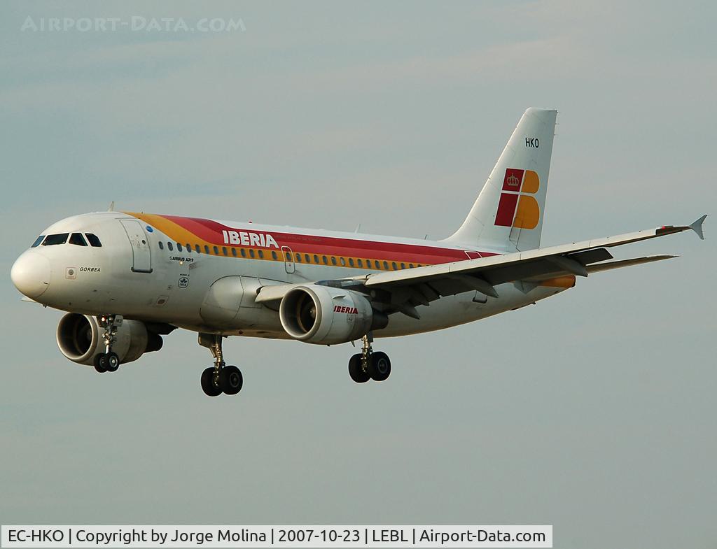 EC-HKO, 2000 Airbus A319-111 C/N 1362, 
