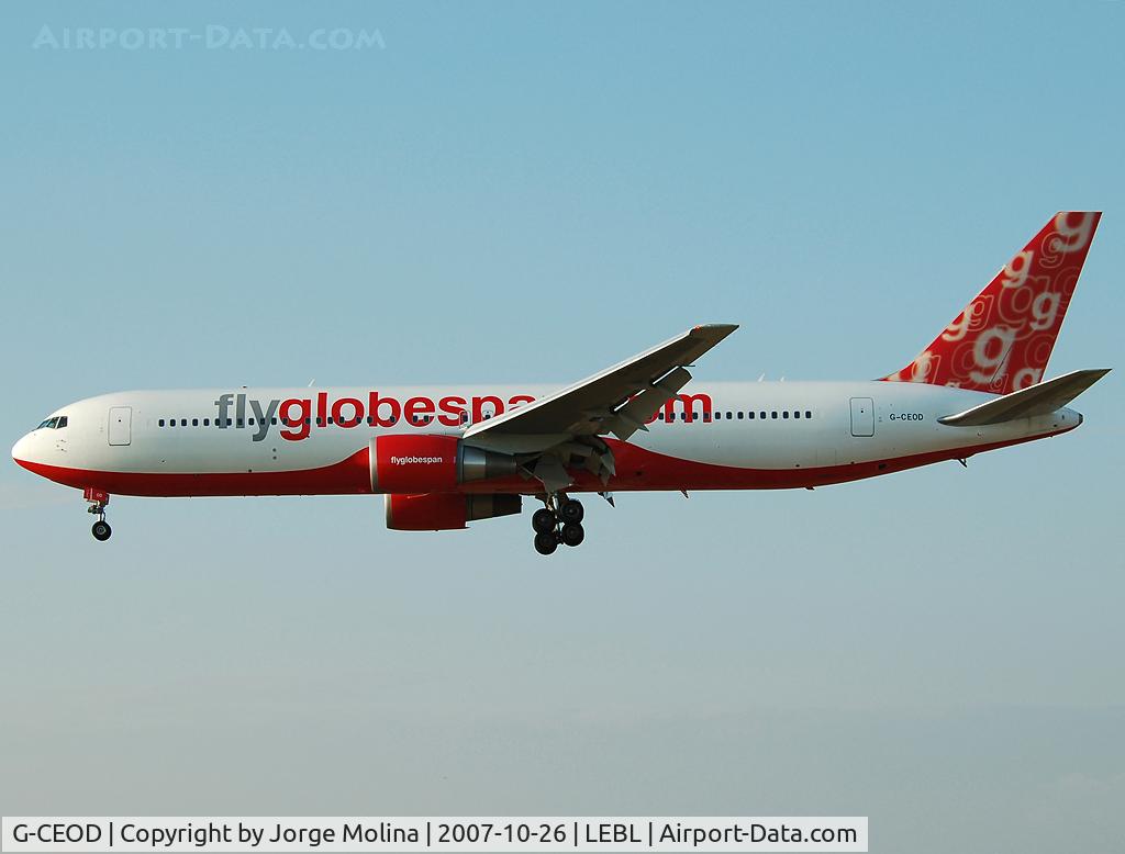 G-CEOD, 2000 Boeing 767-319 C/N 30586, Boeing 763 