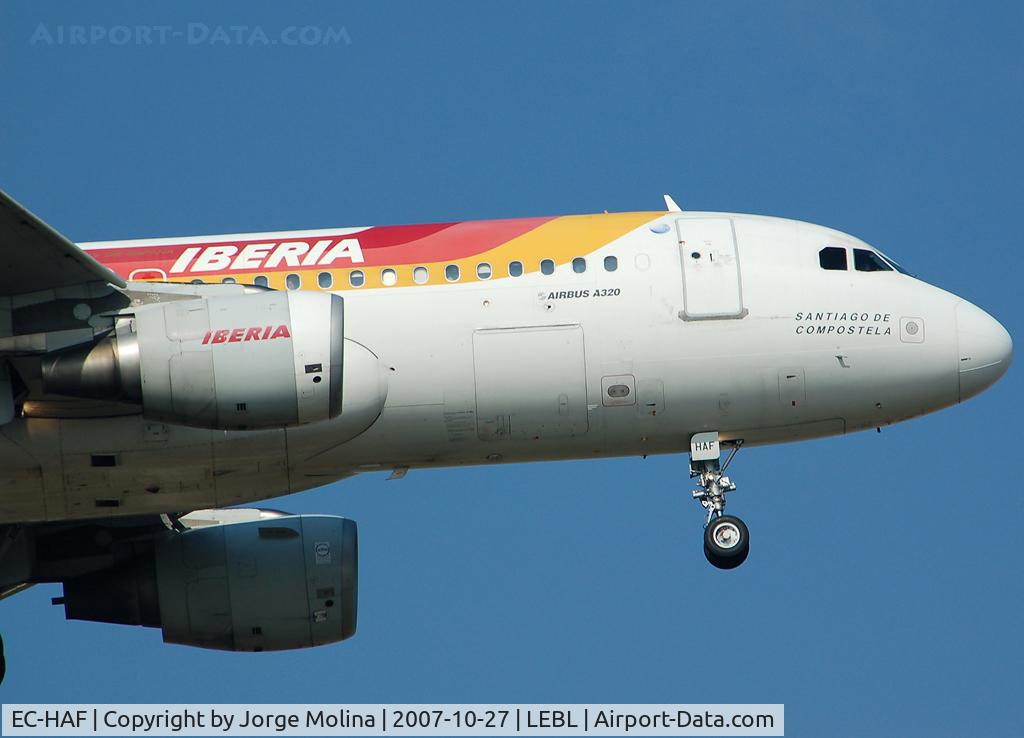 EC-HAF, 1999 Airbus A320-214 C/N 1047, 