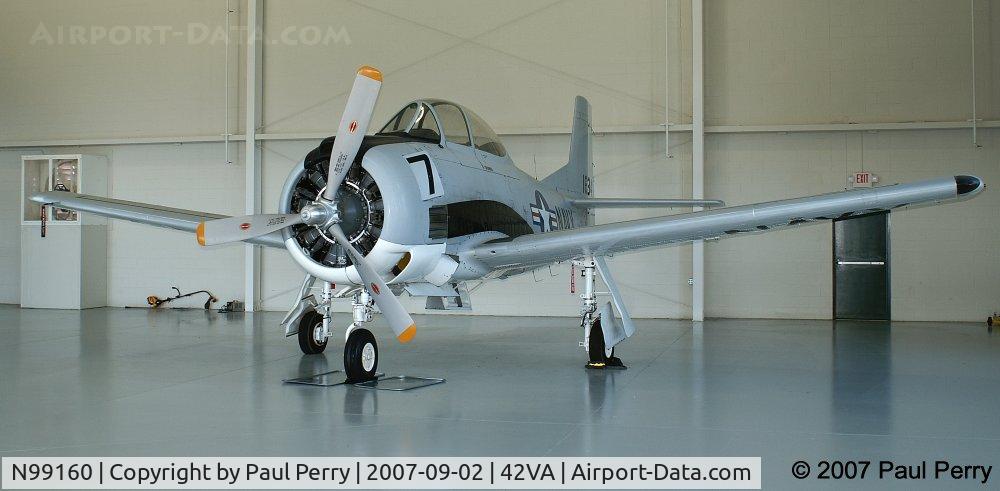 N99160, 1949 North American T-28A Trojan C/N 159-155 (49-1643), Nice, clean colors on this old horse