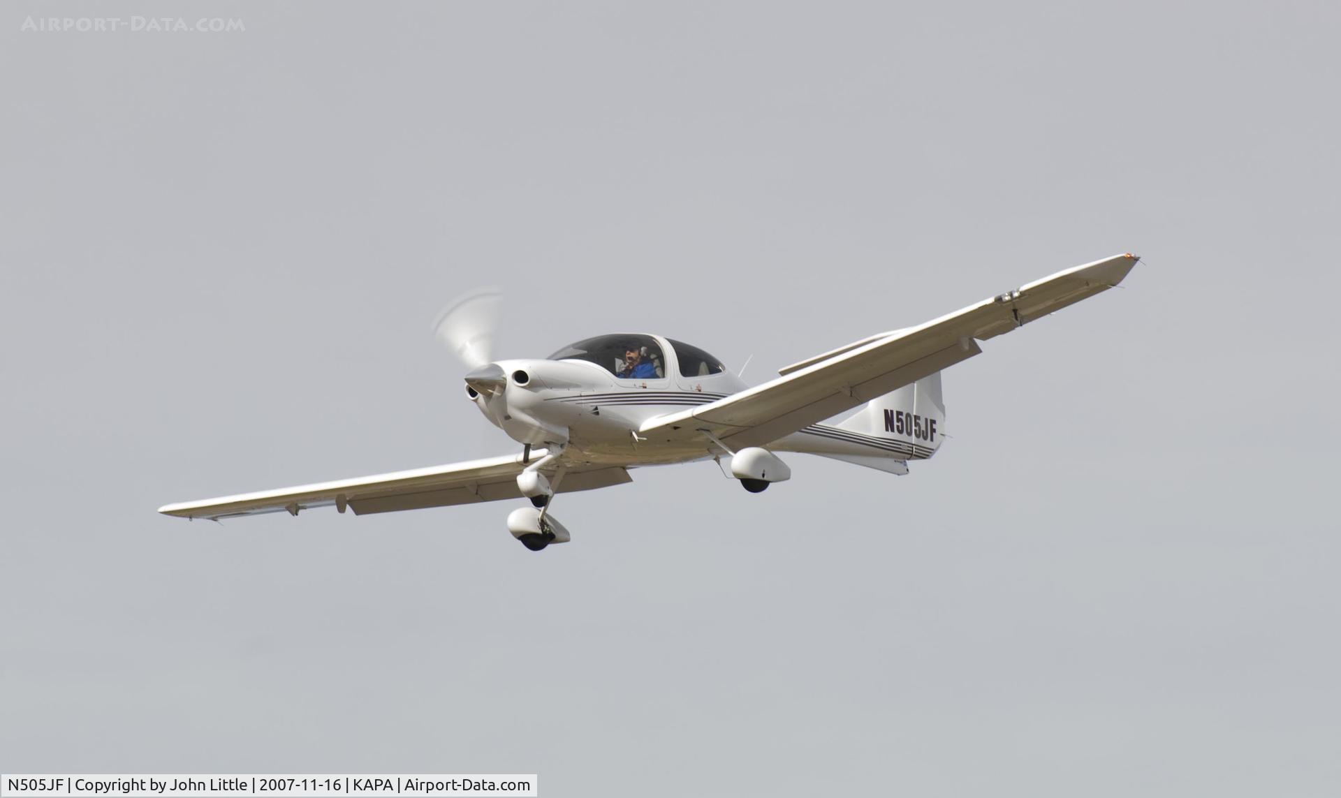 N505JF, 2005 Diamond DA-40 Diamond Star C/N 40.520, Approach to 17L