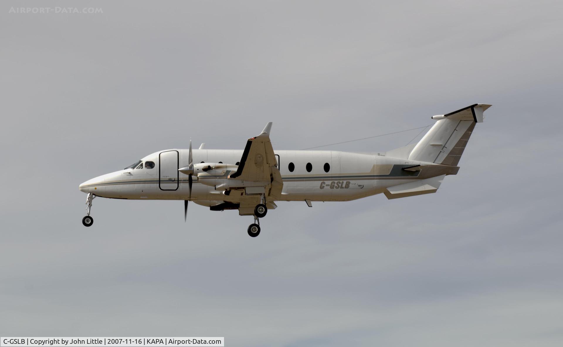 C-GSLB, 1997 Beech 1900D C/N UE-264, Nice lines, but lots of rakes on this  Beech...Approach to 17L