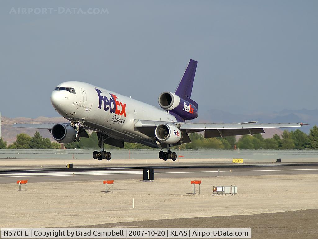 N570FE, 1980 McDonnell Douglas DC-10-10F C/N 47829, Federal Express - 'FedEx' / 1980 Mcdonnell Douglas MD-10-10F