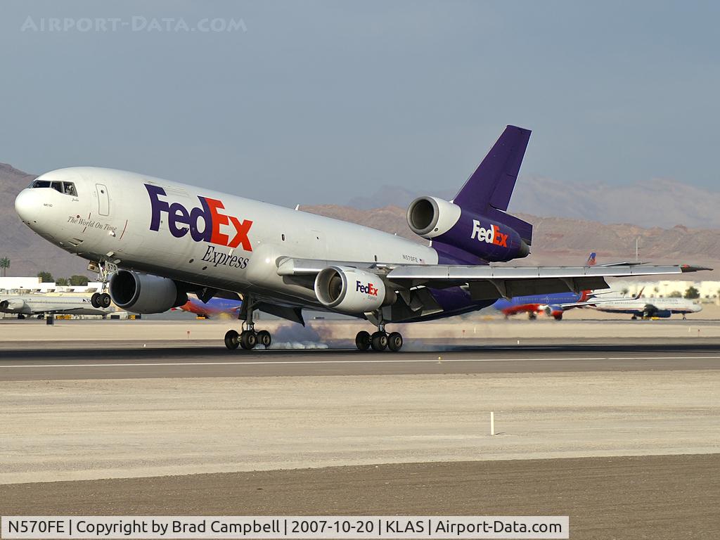 N570FE, 1980 McDonnell Douglas DC-10-10F C/N 47829, Federal Express - 'FedEx' / 1980 Mcdonnell Douglas MD-10-10F