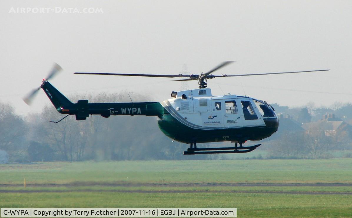 G-WYPA, 1989 MBB Bo.105DBS-4 C/N S.815, Police Helicopter at Gloucestershire (Staverton) Airport