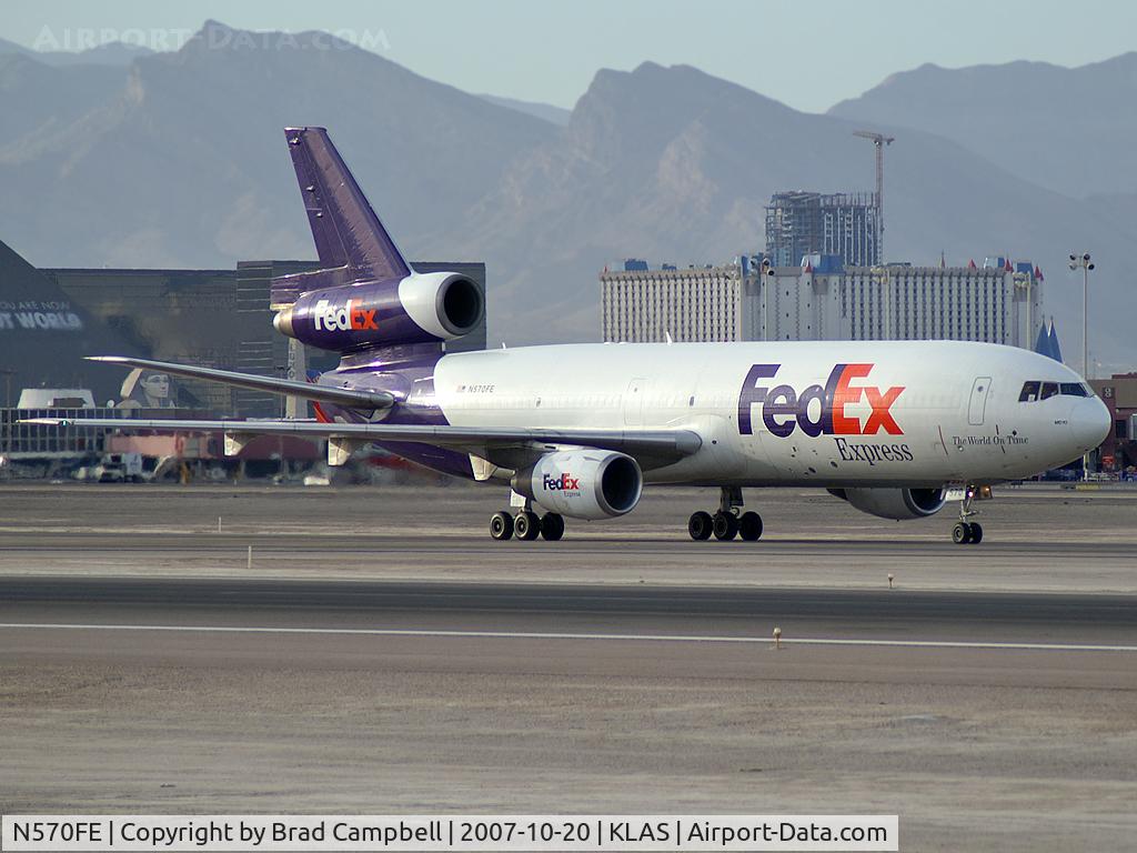 N570FE, 1980 McDonnell Douglas DC-10-10F C/N 47829, Federal Express - 'FedEx' / 1980 Mcdonnell Douglas MD-10-10F