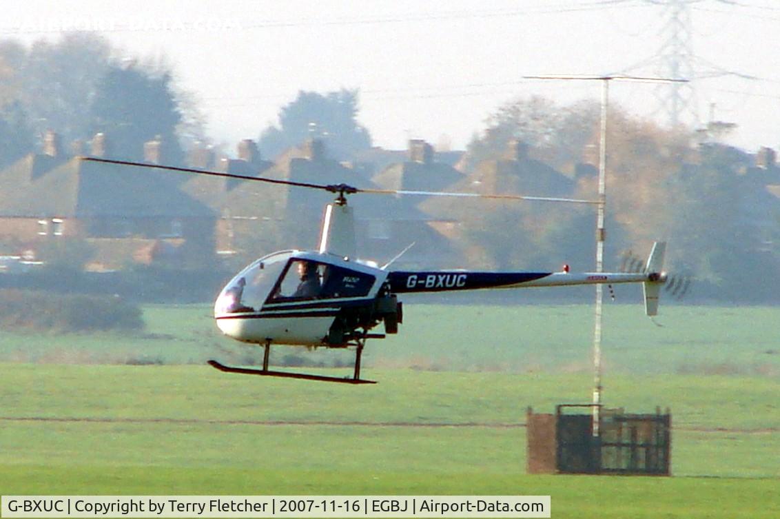 G-BXUC, 1988 Robinson R22 Beta C/N 0908, R22 Beta at Gloucestershire (Staverton) Airport
