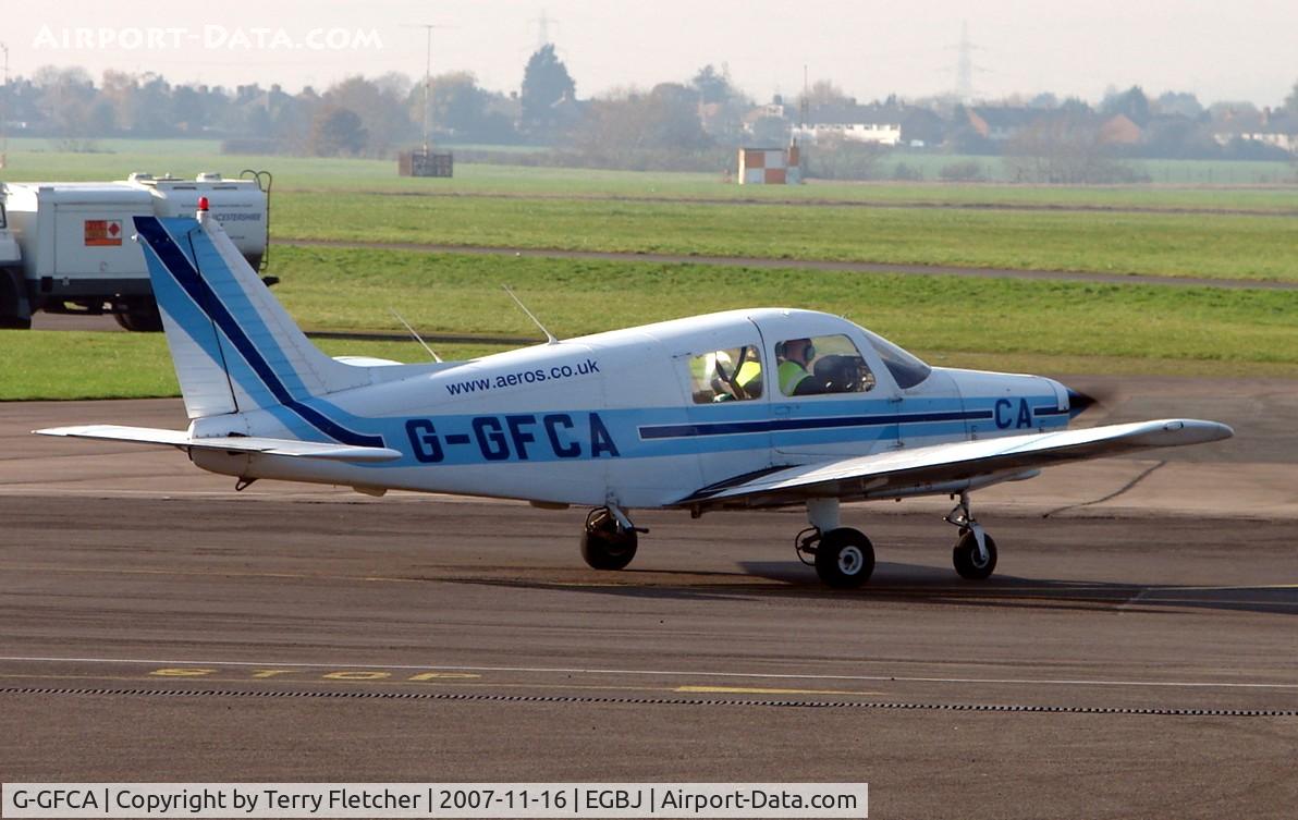 G-GFCA, 1989 Piper PA-28-161 Cadet C/N 28-41100, Pa-28-161 at Gloucestershire (Staverton) Airport