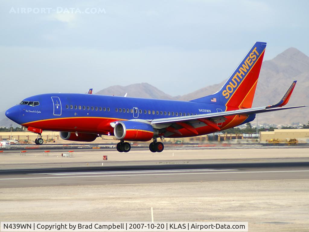 N439WN, 2003 Boeing 737-7H4 C/N 29834, Southwest Airlines - 'The Donald G. Ogden' / 2003 Boeing 737-7H4