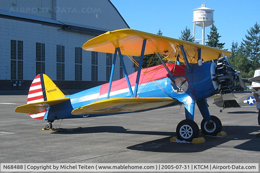 N68488, 1943 Boeing B75 C/N 75-5260, At the 2005 Airshow at McChord AFB