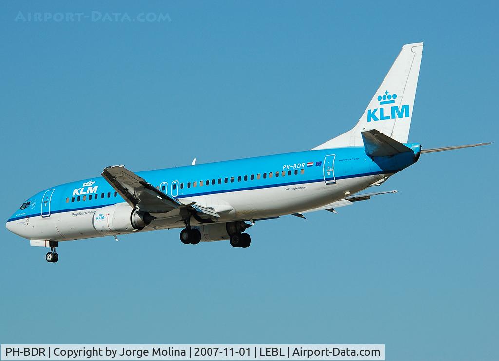 PH-BDR, 1989 Boeing 737-406 C/N 24514, 