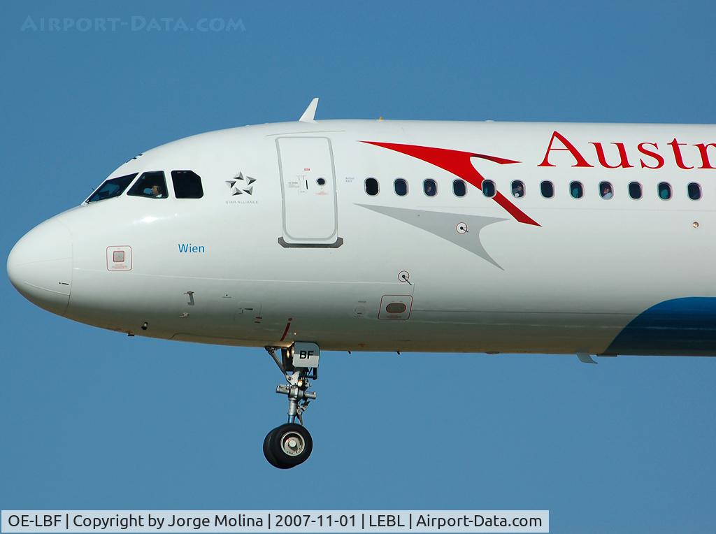 OE-LBF, 2001 Airbus A321-211 C/N 1458, 