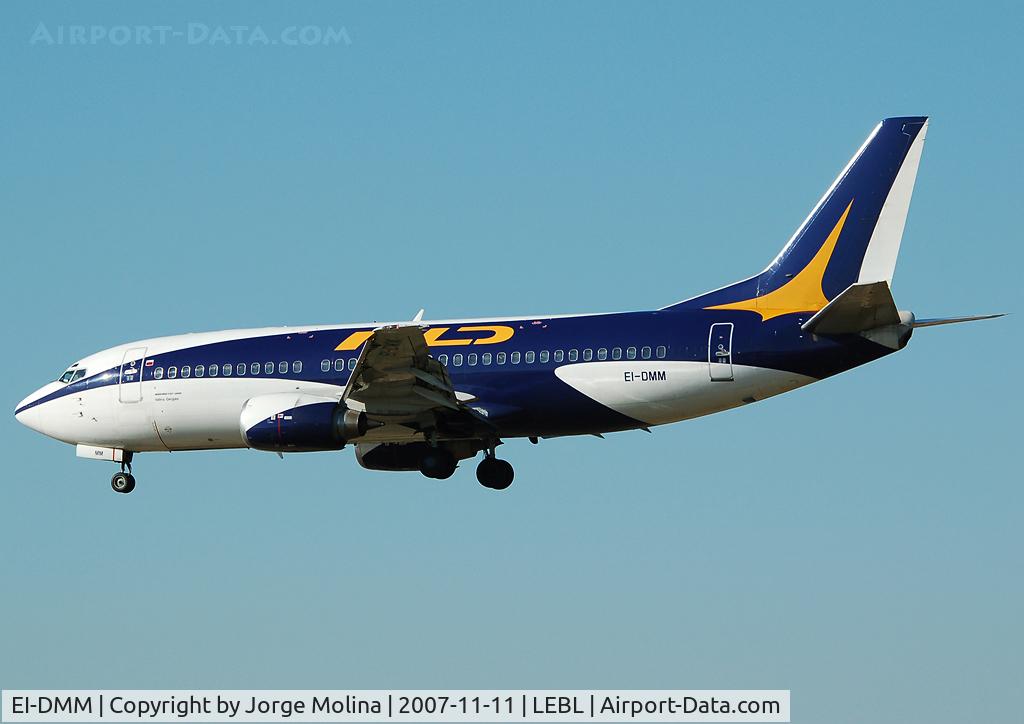EI-DMM, 1989 Boeing 737-33A C/N 24092, 