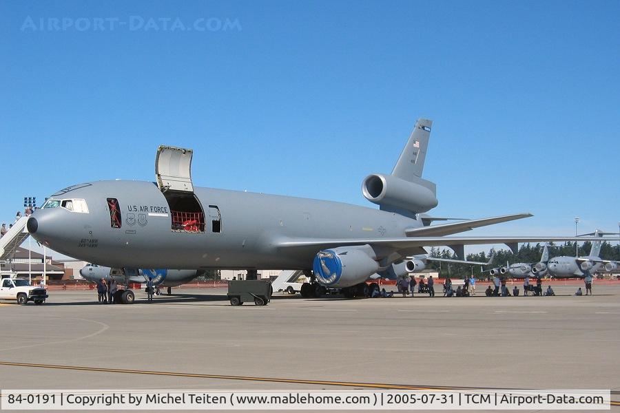 84-0191, 1984 McDonnell Douglas KC-10A Extender C/N 48230, from 60th Air Mobility Wing ( Travis AFB )
