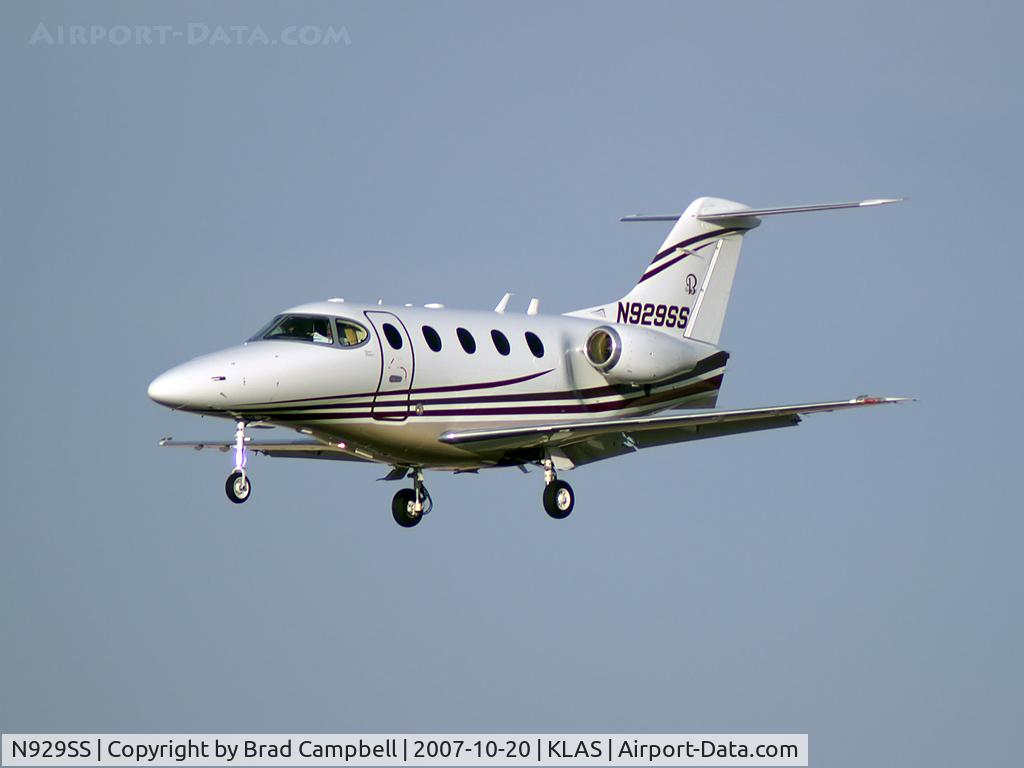 N929SS, 2001 Beech 390 Premier 1 C/N RB-15, TS Aviation - Paradise Valley, Arizona / Raytheon Aircraft Company 390