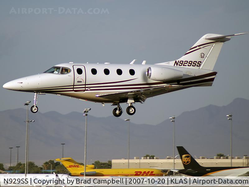 N929SS, 2001 Beech 390 Premier 1 C/N RB-15, TS Aviation - Paradise Valley, Arizona / Raytheon Aircraft Company 390