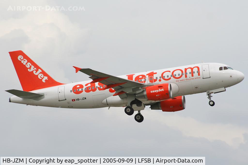 HB-JZM, 2004 Airbus A319-111 C/N 2370, departing rwy 16