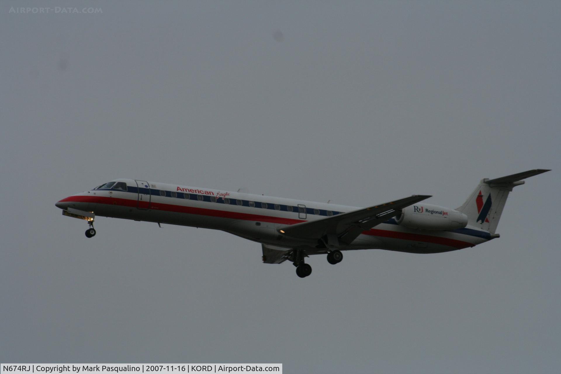 N674RJ, 2004 Embraer ERJ-145LR (EMB-145LR) C/N 14500801, EMB-145LR