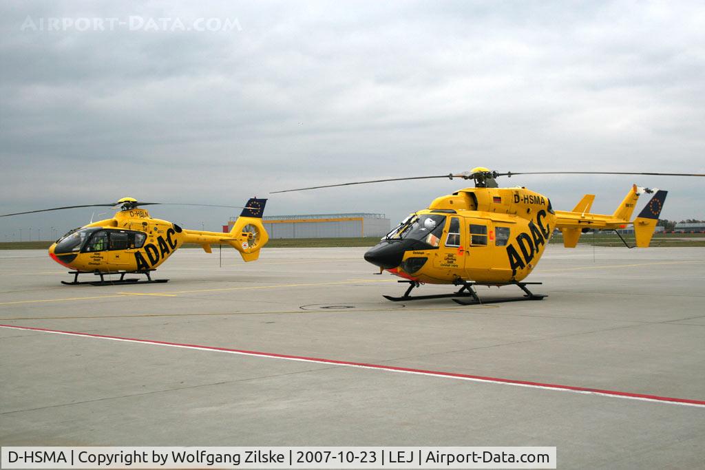 D-HSMA, 1986 Eurocopter-Kawasaki BK-117A-4 C/N 7073, Based at LEJ