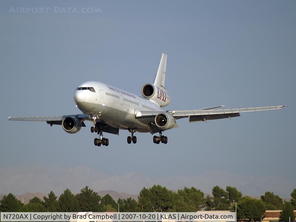 N720AX, 1980 McDonnell Douglas DC10-30 C/N 48252, Omni Air International / McDonnell-Douglas DC-10-30