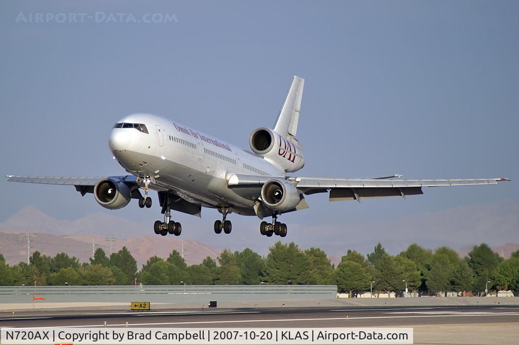 N720AX, 1980 McDonnell Douglas DC10-30 C/N 48252, Omni Air International / McDonnell-Douglas DC-10-30