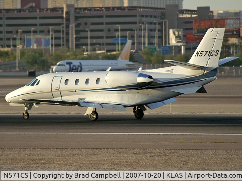 N571CS, 2007 Cessna 560XLS Citation Excel C/N 560-5680, CitationShares Sales Inc. - Greenwich, Connecticut / 2007 Cessna 560XL