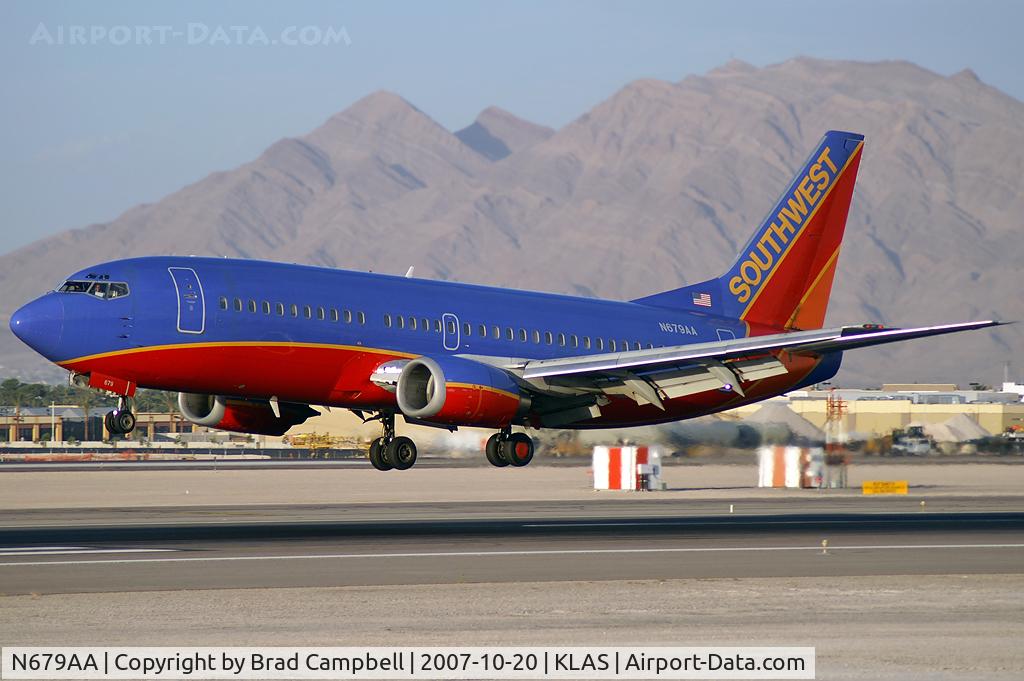N679AA, 1986 Boeing 737-3A4 C/N 23291, Southwest Airlines / 1986 Boeing 737-3A4