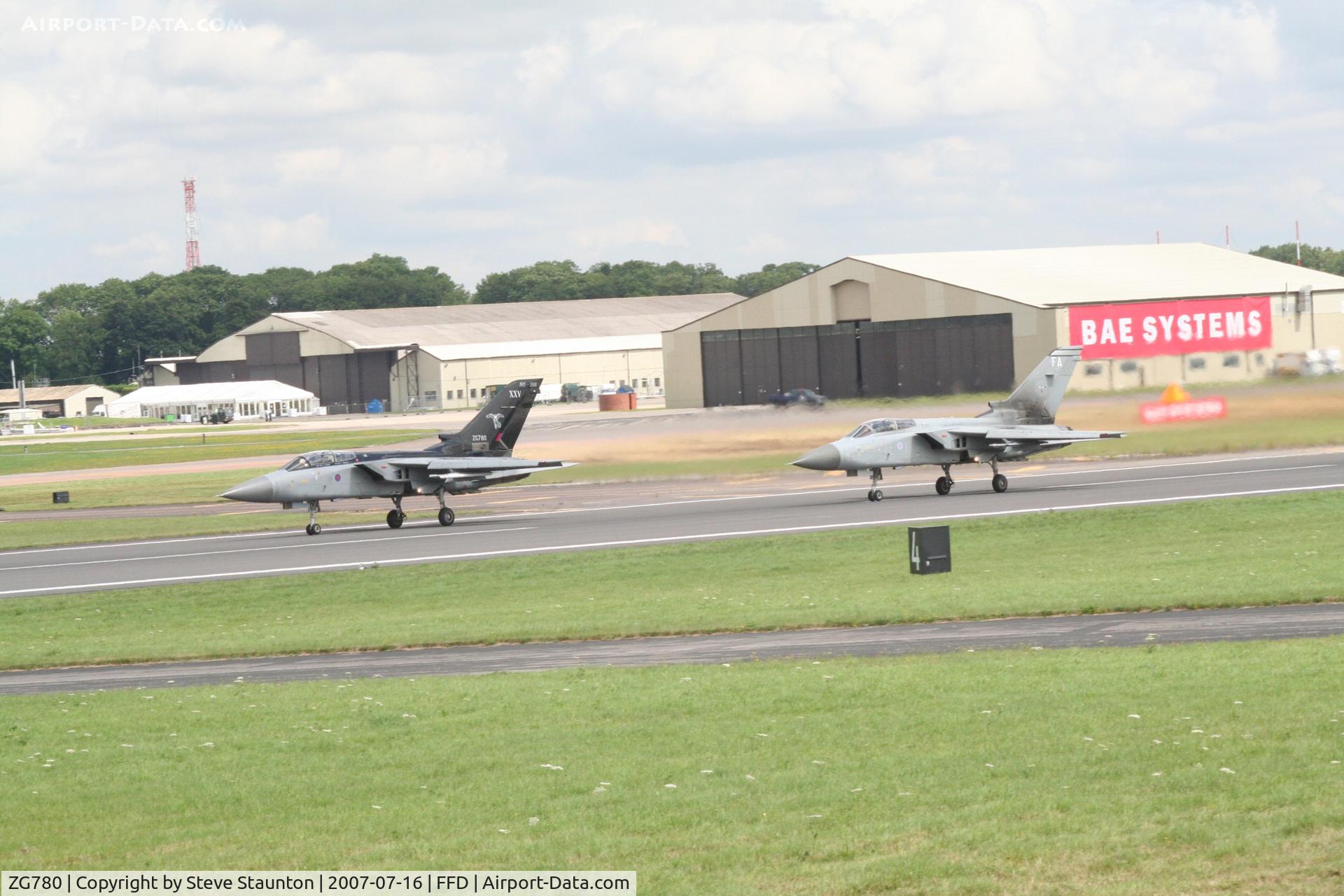 ZG780, 1992 Panavia Tornado F.3 C/N 912/AS141/3453, Royal International Air Tattoo 2007 (with ZE168)