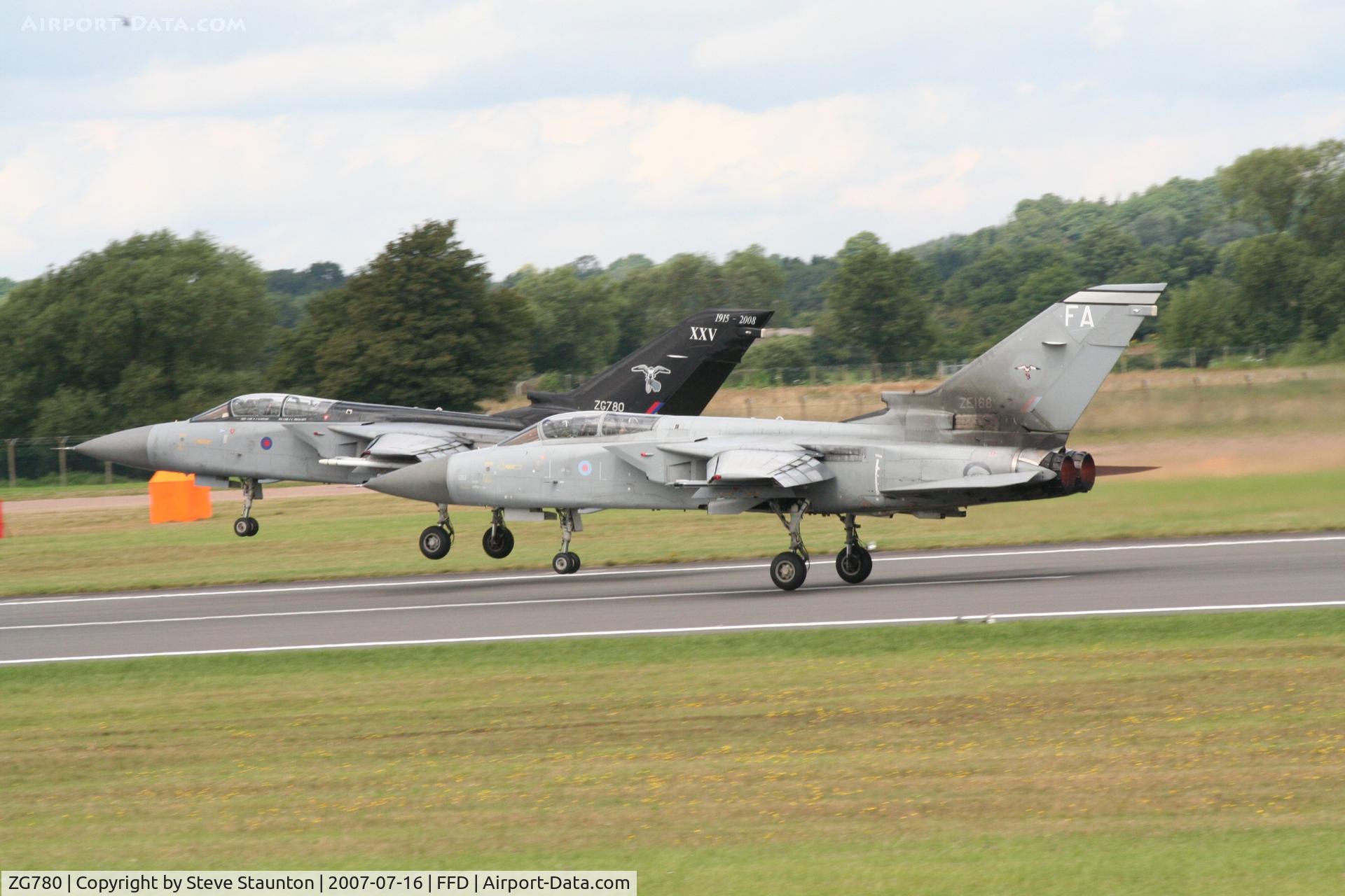 ZG780, 1992 Panavia Tornado F.3 C/N 912/AS141/3453, Royal International Air Tattoo 2007 (with ZE168)