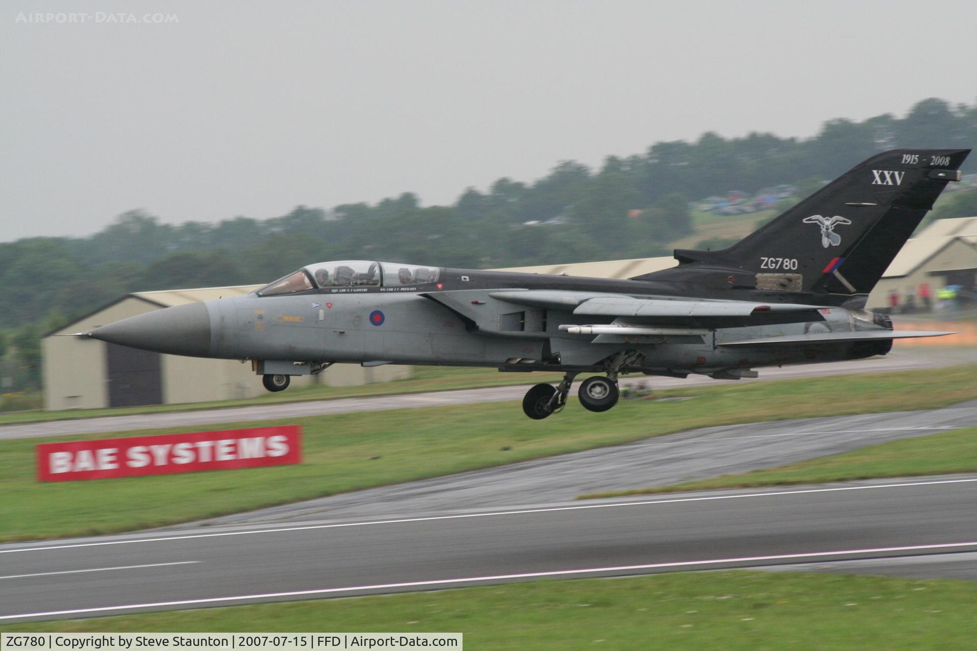 ZG780, 1992 Panavia Tornado F.3 C/N 912/AS141/3453, Royal International Air Tattoo 2007