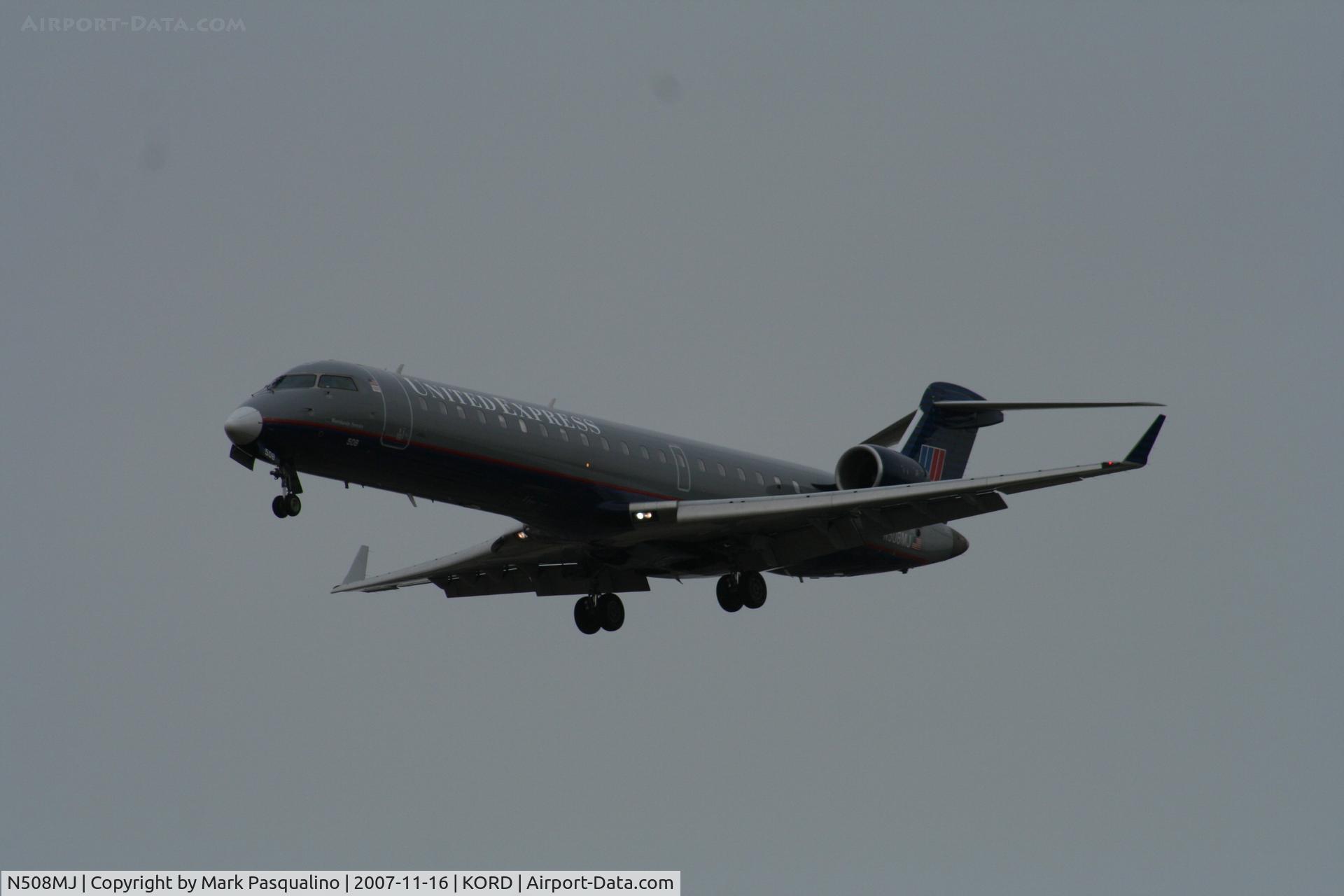N508MJ, 2003 Bombardier CRJ-700 (CL-600-2C10) Regional Jet C/N 10087, CL-600-2C10
